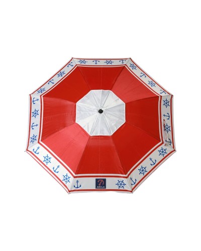 Strandparasol Rood Ø 200 cm SPF50+ Anker