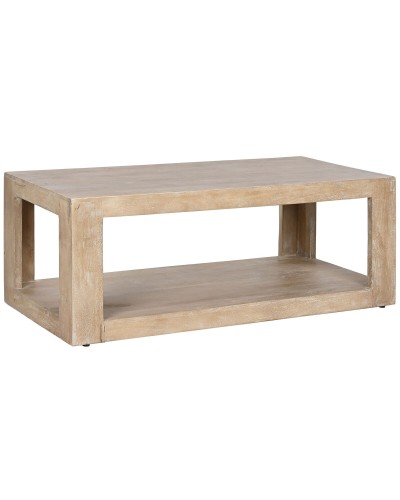 Hoofdtafel Home ESPRIT Natuurlijk Hout 120 x 58 x 45 cm