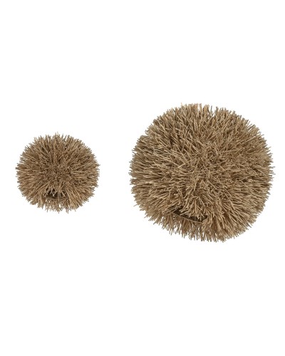 Paralume Home ESPRIT Naturale Bambù 66 x 66 x 52 cm