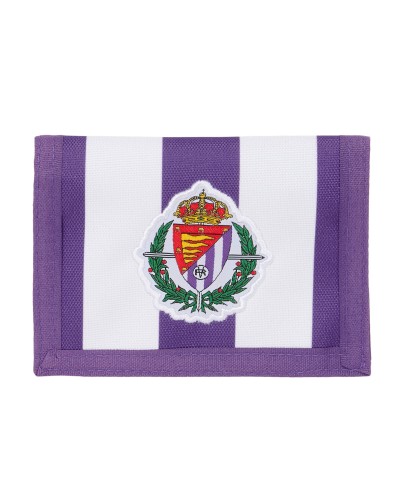 Unisex plånbokshållare Real Valladolid C.F. Vit Purpur
