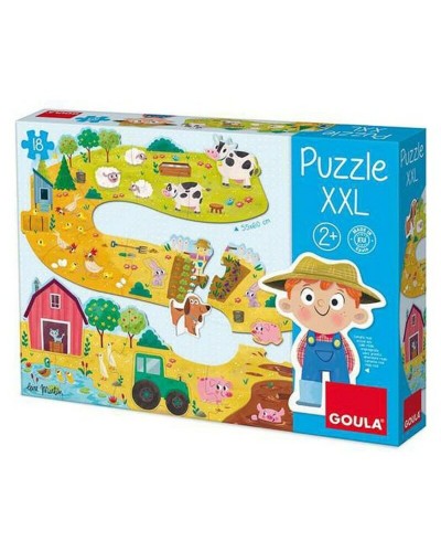 Baby-Puzzle: Bauernhof XXL Goula 53176 (17 pcs)