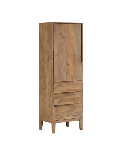 Bijzettafel 60 x 44 x 180 cm Natuurlijk Mangohout