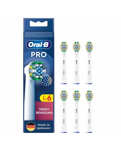 Replacement Head Oral-B Pro White 6 Units