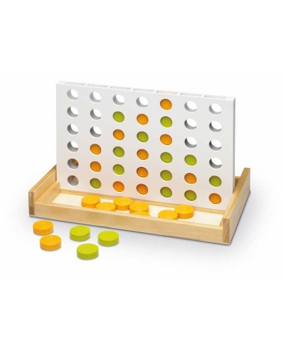 Gioco da Tavolo Cayro 42 Pezzi Tris a 4 28,5 x 17 x 4 cm