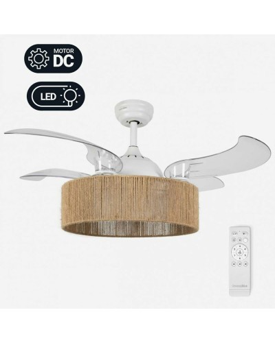 Ventilador de Techo Universal Blue JALOQUE WFC Ø 104 cm 65 W