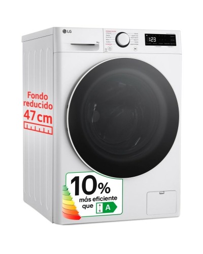 Lavadora LG F2WR5S09A0W 60 cm 1200 rpm 9 kg