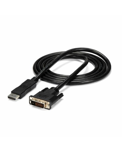 Adapter DisplayPort auf DVI Startech DP2DVIMM6            (1,8 m) Schwarz 1.8 m
