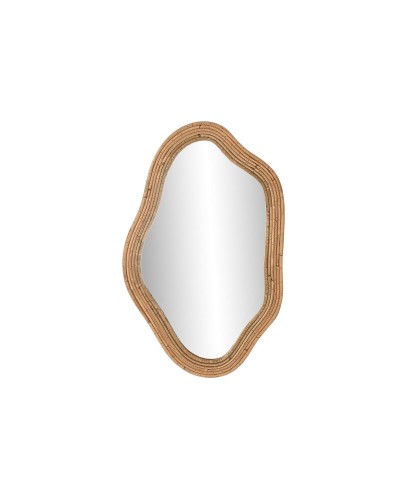 Miroir mural Home ESPRIT Naturel Urbaine 51 x 2 x 81 cm