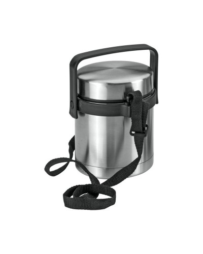 Termo para Comida Metaltex, Acero Inoxidable Cromado, Capacidad 1 Litro
