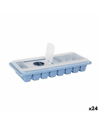 Ice Cube Mould Dem With lid 26 x 11 x 4,2 cm (24 Units)