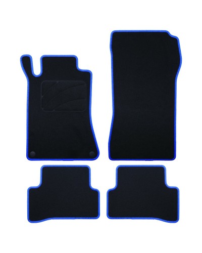 Set de Alfombrillas para Coche OCC Motorsport OCCMC0058BL Negro Mercedes W203 Clase C Sedan-CLC 5 Piezas