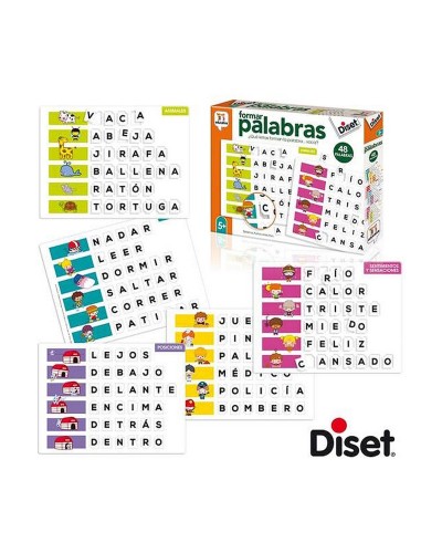 Juego Educativo Diset Create Words (ES)