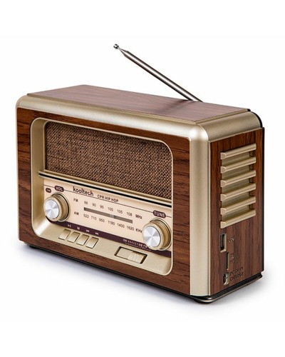 Draagbare Bluetooth Radio Kooltech Retro AM/FM