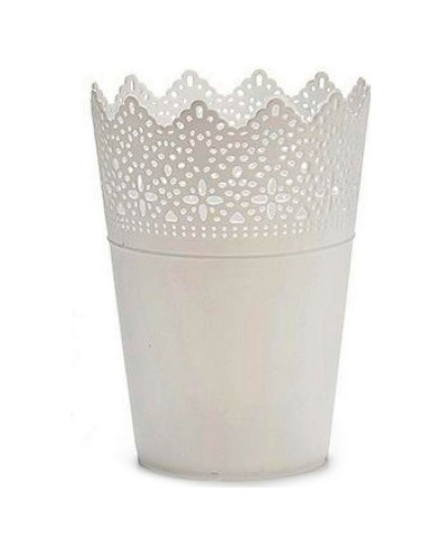 Maceta 8430852224194 Blanco Plástico 15 x 18 x 15 cm