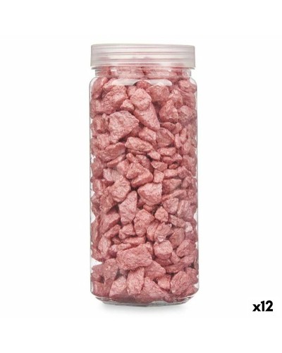 Dekorativa stenar Röd 10 - 20 mm 700 g (12 antal)