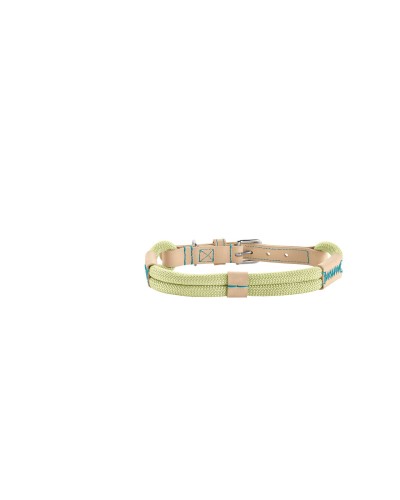 Dog collar Hunter Malia Green S/M 35-44 cm