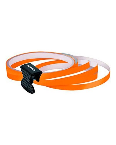Foliatec Reifenaufkleber Orange 6mm - Zierstreifen Auto Motorrad
