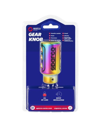 Sparco SPC109CP: Pomello Leva Cambio Universale - Look Sportivo
