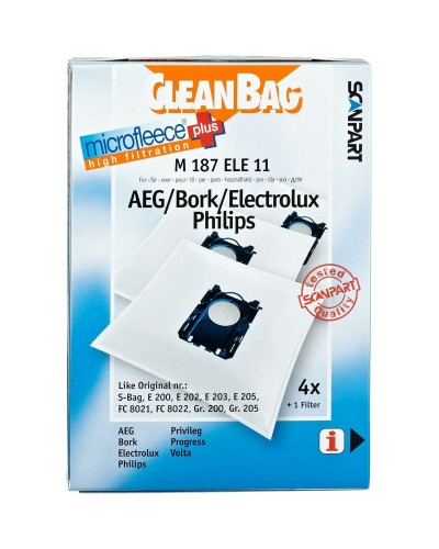 Sac de Rechange pour Aspirateur Scanpart M 187 ELE11