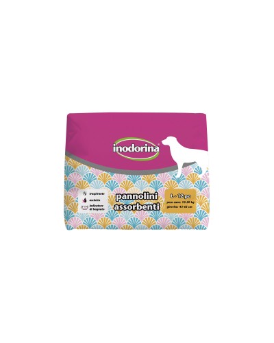 Disposable nappies Inodorina 12 Units