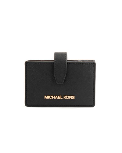 Porte-cartes Femme Michael Kors 35F2GTVD0L-BLACK