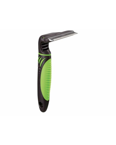 Cepillo para cardar Trixie Negro Verde 8 × 14 cm