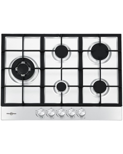 Gaskookplaat Vitrokitchen EN73IB 68 cm