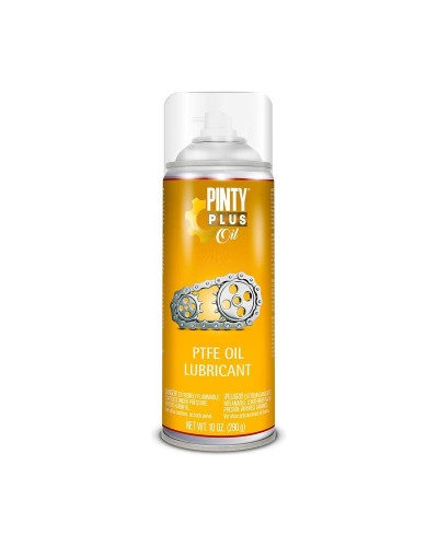 Pintyplus Aceite Lubricante Spray PTFE 400ml - Motores, Engranajes, Multiusos
