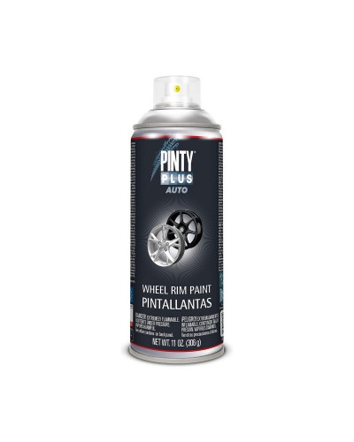 Spraymaali Pintyplus Auto L150 Renkaan vanne 400 ml Hopeinen