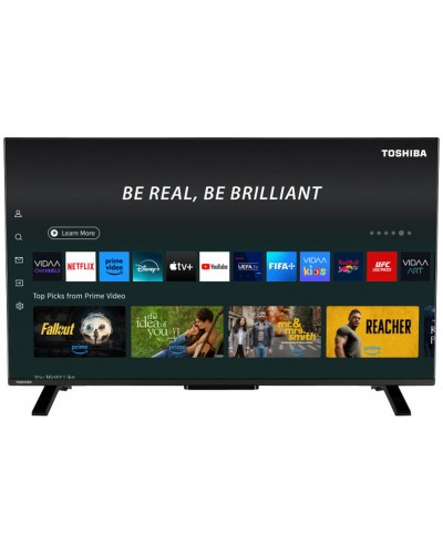 Smart TV Toshiba 40QV2F63DG 40" 4K Ultra HD HDR10+ HDR10 DVB-T2 400 Hz PQI QLED