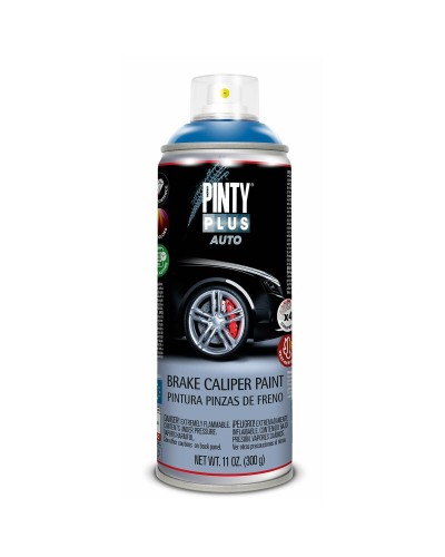 Pintyplus Auto: Pintura Spray Pinzas de Freno Azul 400ml - Alta Cobertura
