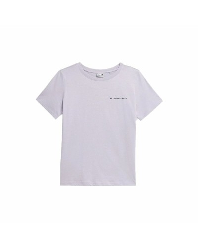 4F Camiseta Mujer Manga Corta TSD025 Transpirable Deporte Fitness
