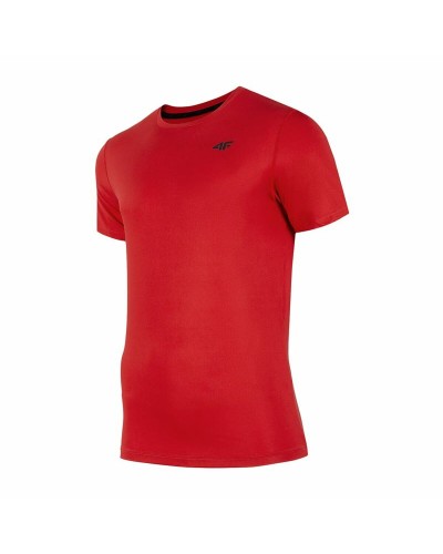 Camiseta Hombre 4F Manga Corta Deportiva Transpirable - Ideal Entrenamiento
