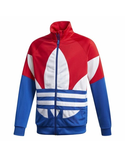 Lasten urheilutakki Adidas Big Trefoil Punainen