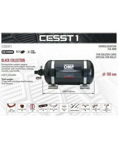 Extinguisher OMP OMPCE0-SST1-A01