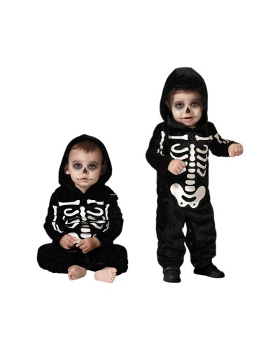 Verkleidung für Babys Skelett 6-12 Monate