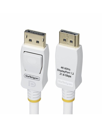 USB-kabel Startech DP12-CABLE6FTW Wit 1,8 m