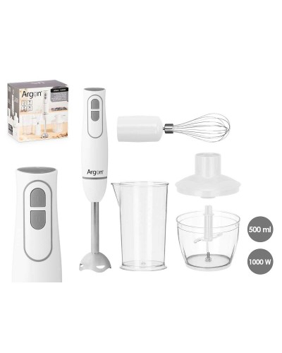 Handblender Argon JE-908AWH Wit Grijs 1000 W