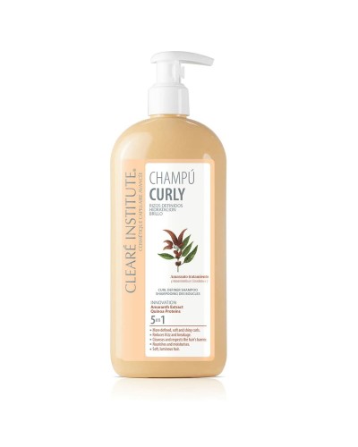 Clearé Institute Champú Rizos Perfectos - Hidratación, Definición, 400ml
