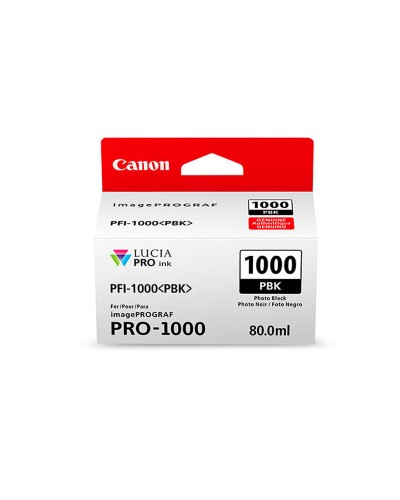 Originele inkt cartridge Canon PFI-1000 Zwart