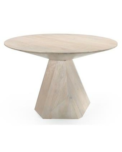 Dining Table Home ESPRIT Mango wood 120 x 120 x 77 cm