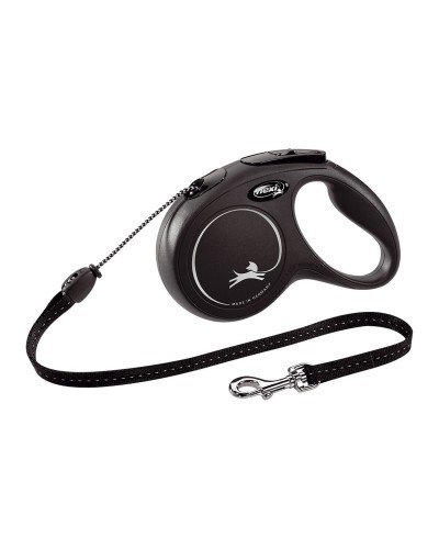 Dog Lead Flexi NEW CLASSIC Black M
