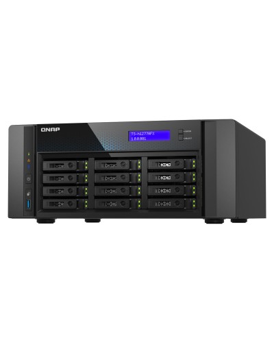 Netwerkopslag NAS Qnap TS-H1277AFX-R7-32G Zwart