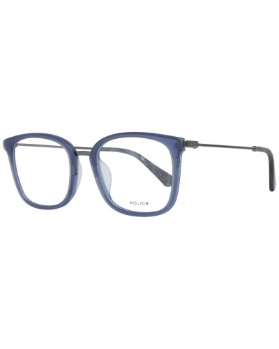 Police VPL561: Montura de Gafas para Hombre - Negro Mate, Talla 54
