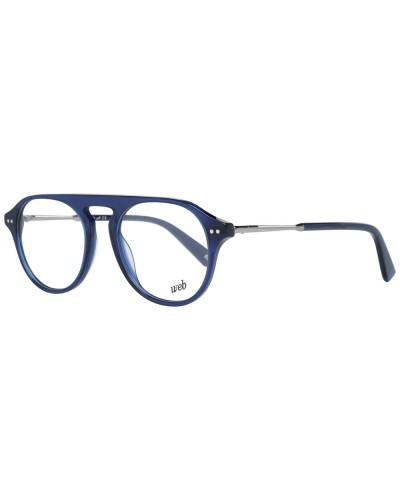 WEB EYEWEAR WE5278: Montura de Gafas para Hombre - Gris, Talla 49 - Diseño Moderno
