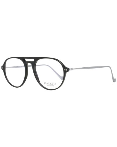 Hackett London HEB239 : Lunettes Homme Rectangulaires Noir Mat 51mm
