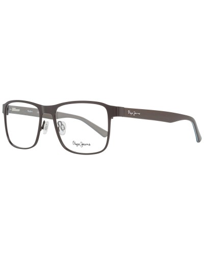 Pepe Jeans PJ3367: Men's Rectangular Eyeglasses - Size 53, Silver/Blue
