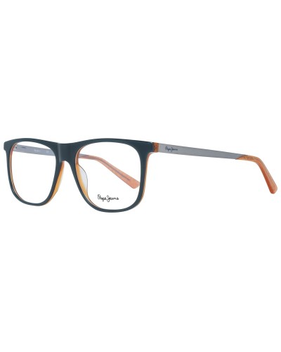 Pepe Jeans PJ3365: Montura de Gafas para Hombre, Negro Mate, Talla 55

