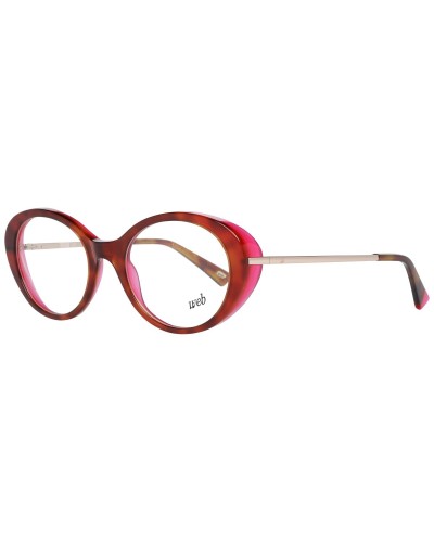 WEB EYEWEAR WE5302 : Monture de Lunettes Femme - Argent/Rose, Taille 51-16-140
