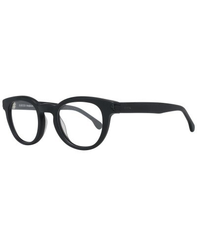 Lozza VL4123 : Lunettes Unisexes Noir Mat, Monture Acétate Légère
